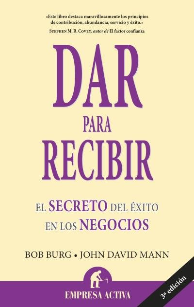 Dar para recibir, de Burg | portada del libro