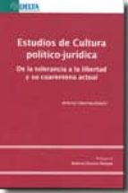 Estudios de cultura político-jurídica, de Antonio Sánchez-Bayón | portada del libro