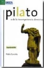 Pilato o de la incompetencia directiva, de Pablo Carreño | portada del libro