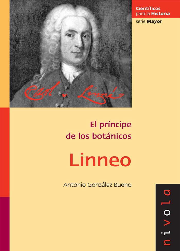 LINNEO, de González Bueno | portada del libro