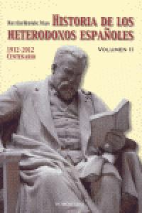 HISTORIA HETERODOXOS ESPAÑOLES VOL.II NE, de MENENDEDZ PELAYO,MARCELINO | portada del libro