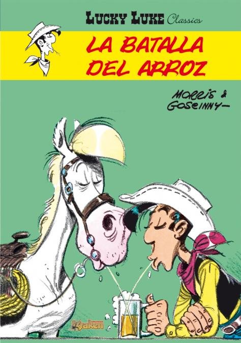 Lucky Luke. La batalla del arroz., de De Bevere, Maurice | portada del libro