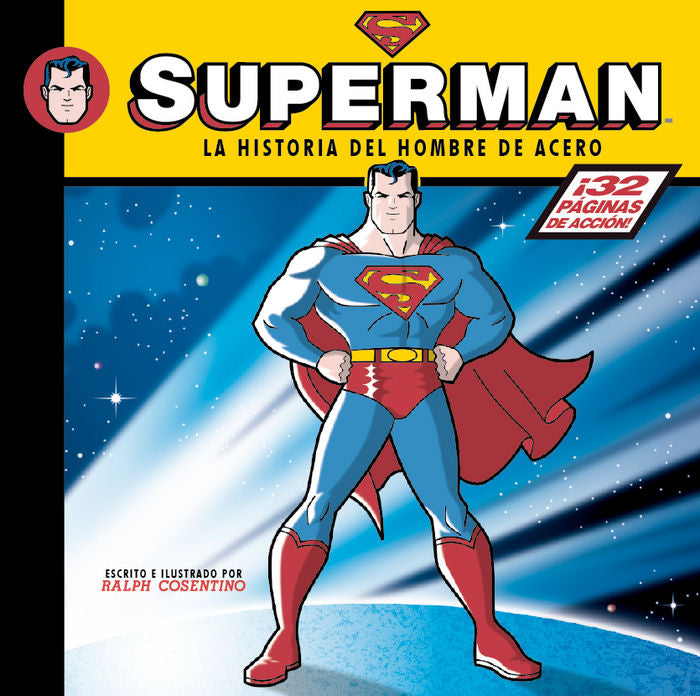 SUPERMAN. La historia del hombre de acero., de Cosentino, Ralph | portada del libro