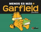GARFIELD - MENOS ES MAS, de Jim Davis | portada del libro