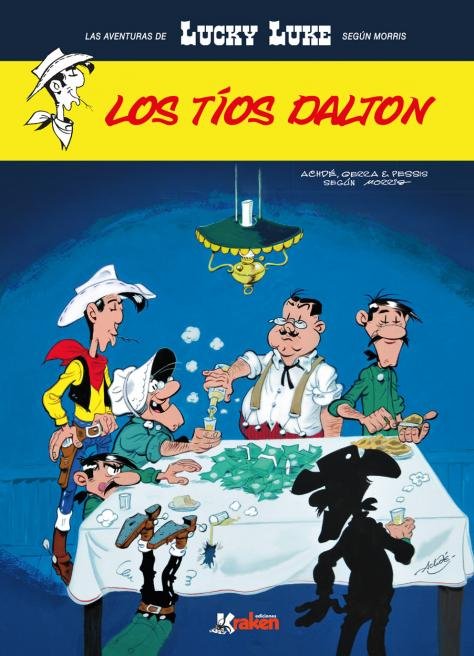 Lucky Luke. Los tíos Dalton, de Achdé | portada del libro