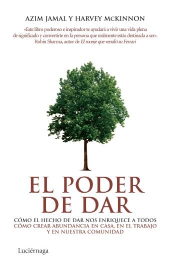 El poder de dar, de Azim | portada del libro