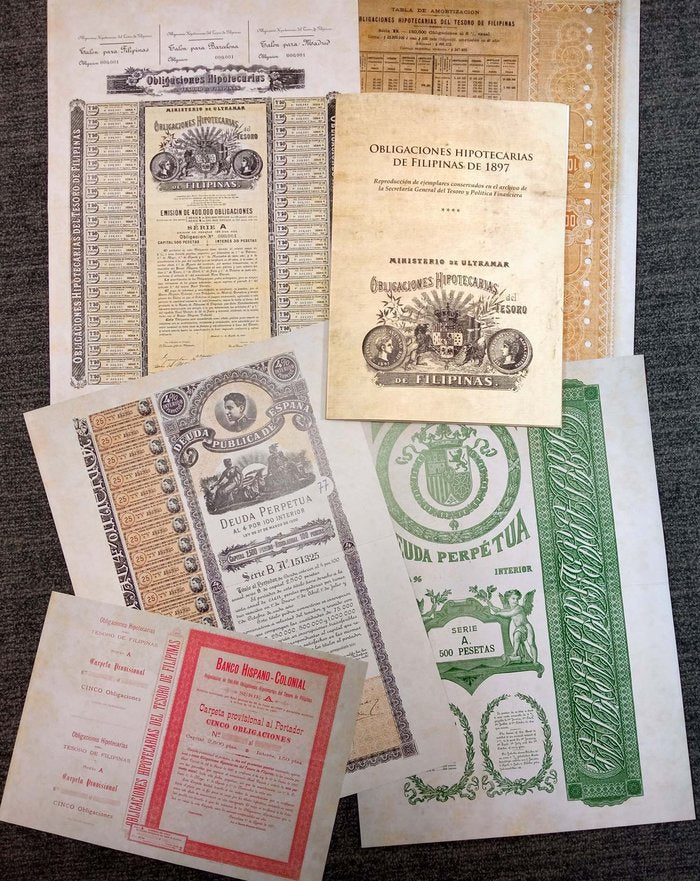 Obligaciones hipotecarias de Filipinas de 1897, de AA.VV. | portada del libro