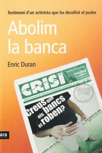 Abolim la banca, de Duran | portada del libro