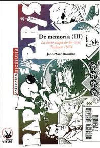 De memoria (III), de ROUILLAN, JANN-MARC | portada del libro