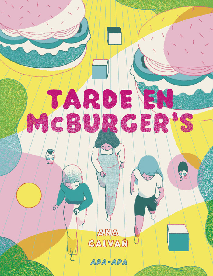 TARDE EN MCBURGER'S, de GALVAñ, ANA | portada del libro