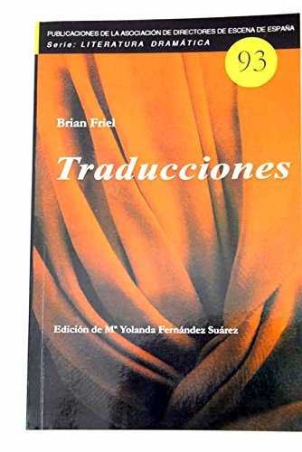 Traducciones, de Friel | portada del libro