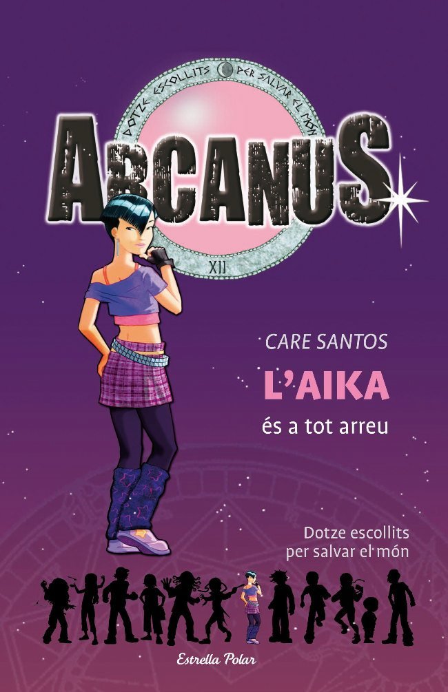 L'Aika és a tot arreu, de Santos | portada del libro