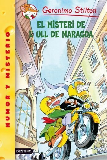 33- El misteri de l'ull de maragda, de Stilton | portada del libro