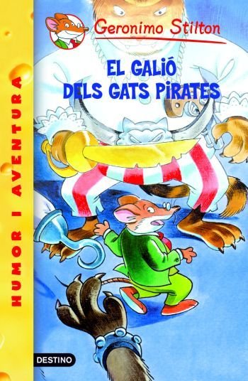 8- El galió dels Gats Pirates, de Stilton, Geronimo | portada del libro