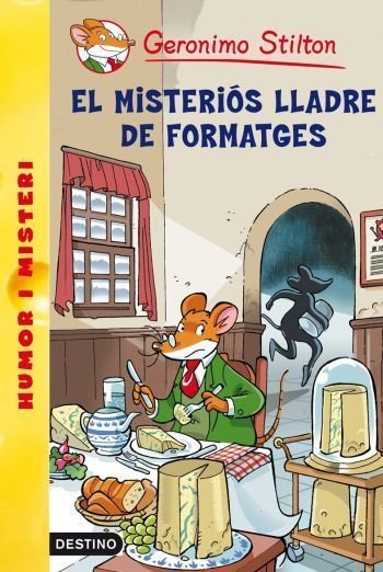36- El misteriós lladre de formatges, de Stilton, Geronimo | portada del libro