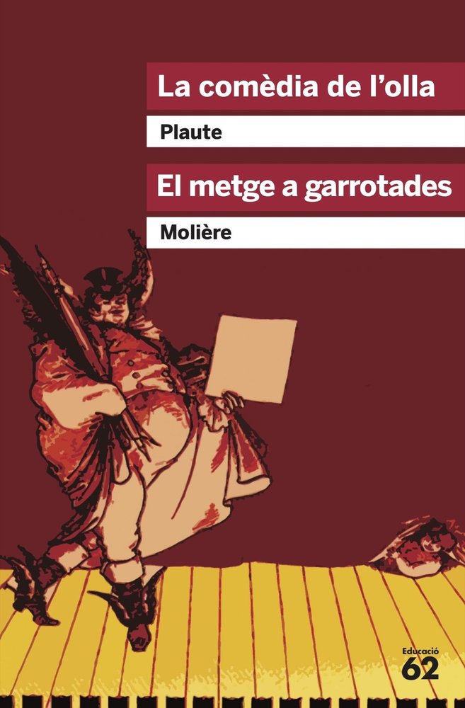 La comèdia de l'olla i El metge a garrotades, de Molière | portada del libro