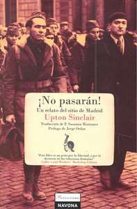 NO PASARAN, de SINCLAIR,UPTON | portada del libro