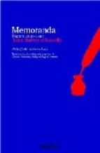 MEMORANDA, de JULES BARBEY D AUREVILLY | portada del libro