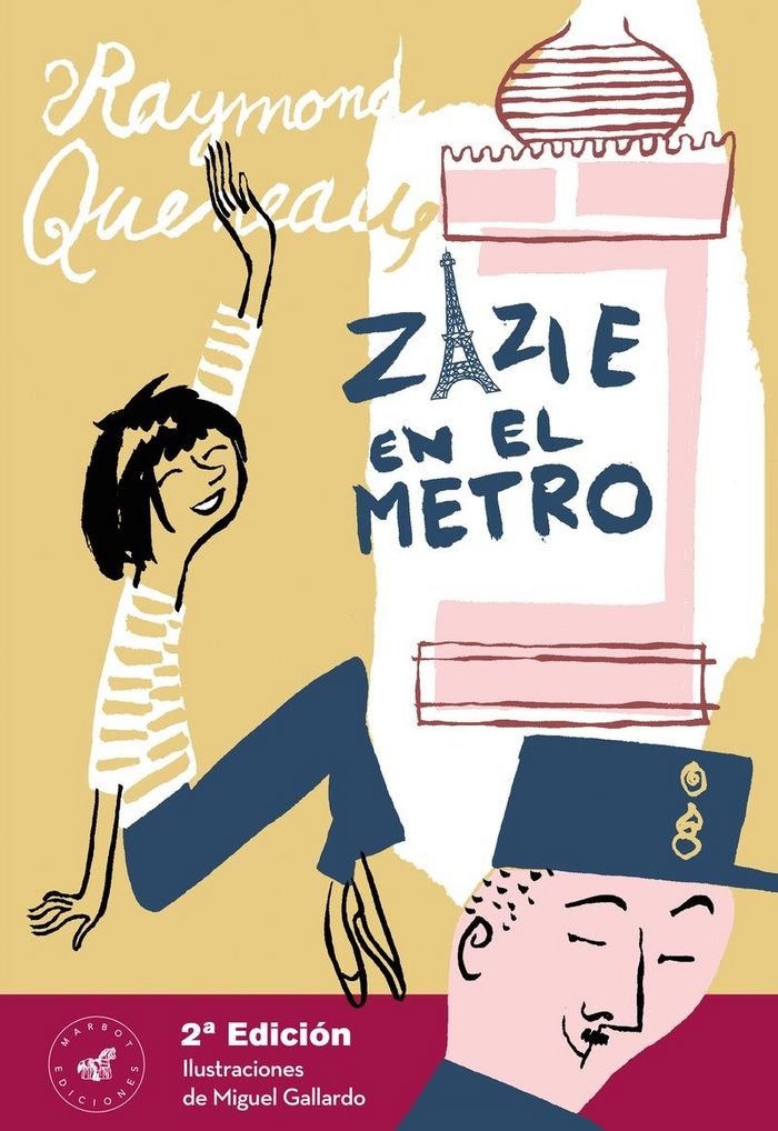 Zazie en el metro, de Queneau, Raymond | portada del libro