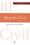 DERECHO CIVIL III, de Medina de Lemus | portada del libro