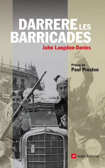 DARRERE LES BARRICADES, de LANGDON-DAVIES | portada del libro