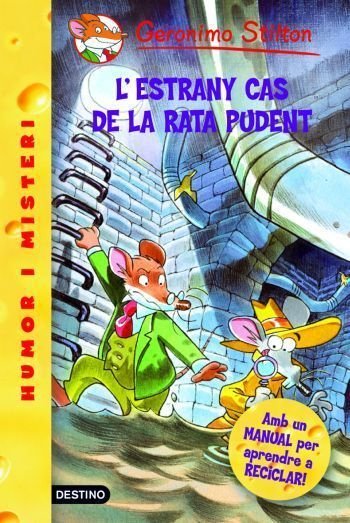 22- L'estrany cas de la rata pudent, de Stilton | portada del libro
