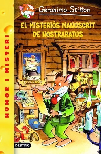 3- El misteriós manuscrit de Nostraratus, de Stilton | portada del libro