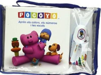 Aprèn els colors, els números i les vocals, de Zinkia | portada del libro
