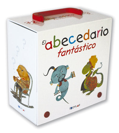 EL ABECEDARIO FANTÁSTICO - ESTUCHE, de Mercé Viana | portada del libro