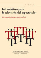 Informativos para la televisión del espectáculo, de León Anguiano, Bienvenido | portada del libro