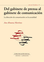 Del gabinete de prensa al gabinete de comunicación, de Almansa Martínez, Ana | portada del libro