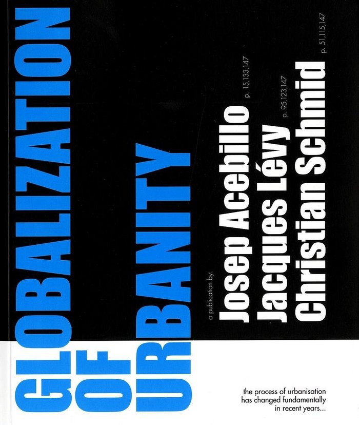 Globalization of urbanity, de ACEBILLO MARIN | portada del libro