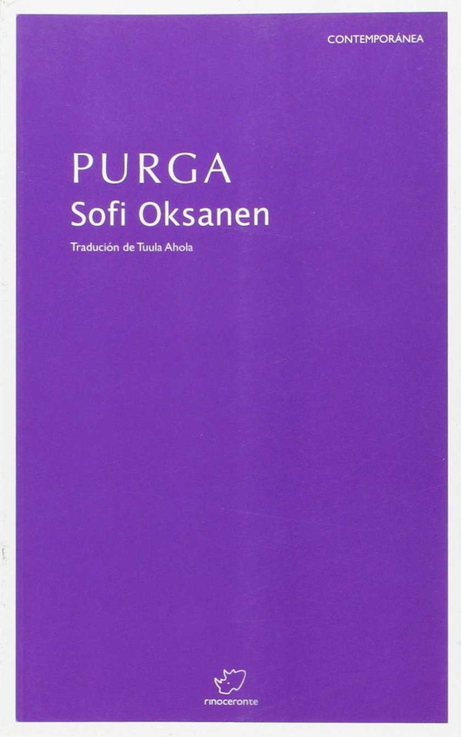 Purga, de Oksanen, Sofi | portada del libro
