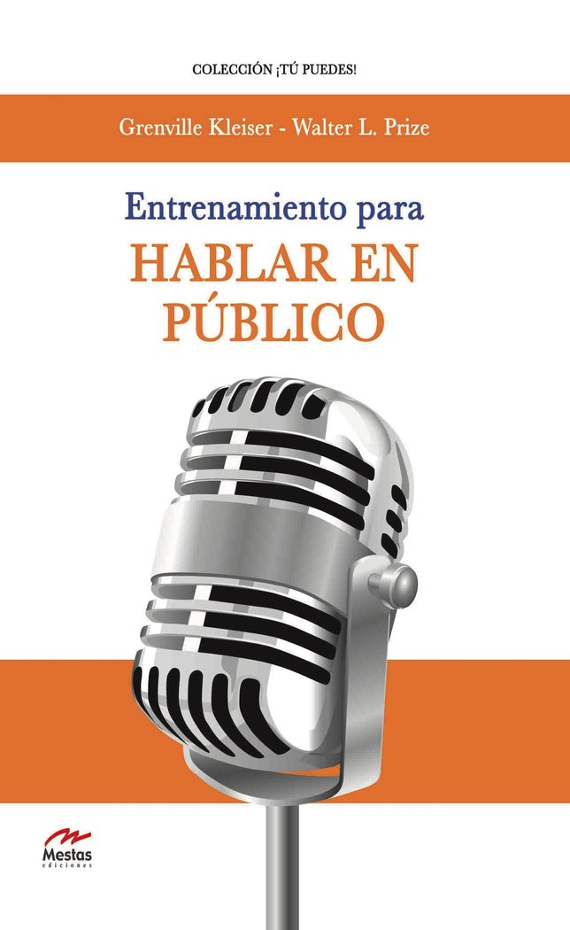 Entrenamiento para hablar público, de Kleiser, Grenville | portada del libro