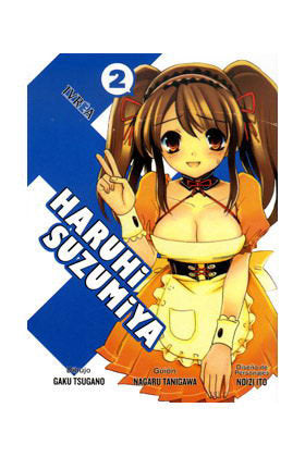 HARUHI SUZUMIYA 02, de NAGARU TANIGAWA#GAKU TSUGANO | portada del libro