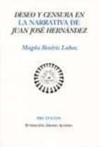 DESEO Y CENSURA EN LA NARRATIVA DE JUAN JOSE HERNANDEZ, de BEATRIZ LAHOZ | portada del libro