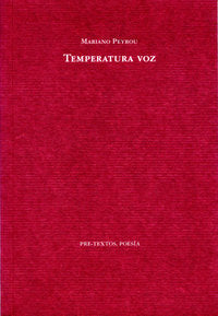 TEMPERATURA VOZ PT-1054, de Peyrou | portada del libro