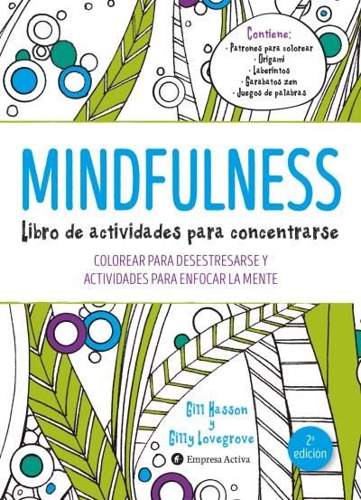 Mindfulness. Libro de actividades para concentrarse, de Hasson, Gill | portada del libro