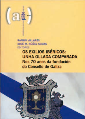 Os exilios ibéricos | portada del libro