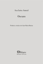 Oscuro, de Ana Luísa Amaral | portada del libro