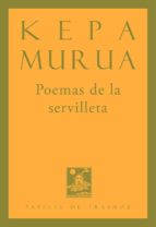Poemas de la servilleta, de Kepa Murua | portada del libro