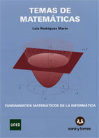 TEMAS DE MATEMATICAS, de RODRIGUEZ MARIN | portada del libro