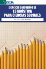 Ejercicios resueltos de estadística para ciencias sociales, de Cáceres Hernández | portada del libro