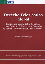 Derecho eclesiástico global, de Sánchez-Bayón | portada del libro
