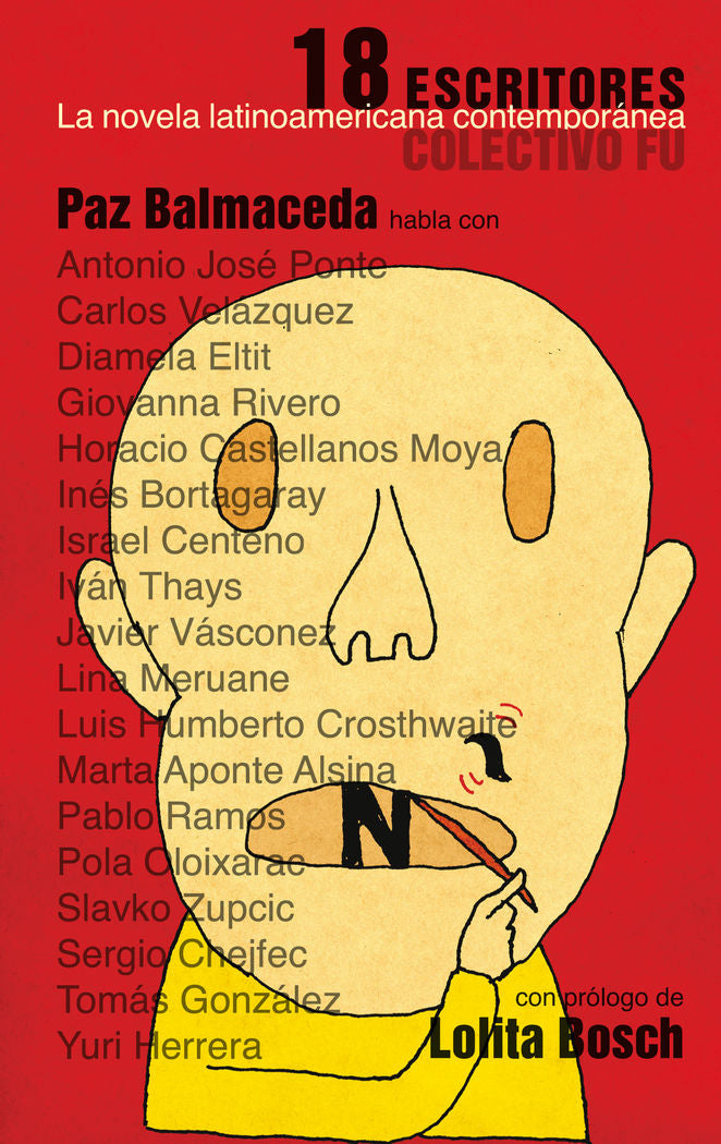 18 Escritores, de Balmaceda, Paz | portada del libro