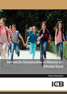 Intervención Socioeducativa en Menores con Dificultad Social, de Varios autores | portada del libro