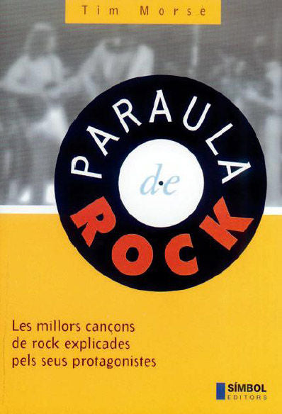 Paraula de rock, de Morse | portada del libro
