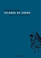 SILABAS DE ARENA, de Antonio Tello | portada del libro