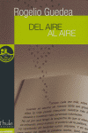 Del aire al aire, de Guedea | portada del libro