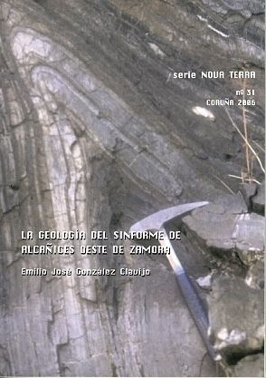 La geología del sinforme de Alcañices, Oeste de Zamora, de González Clavijo | portada del libro